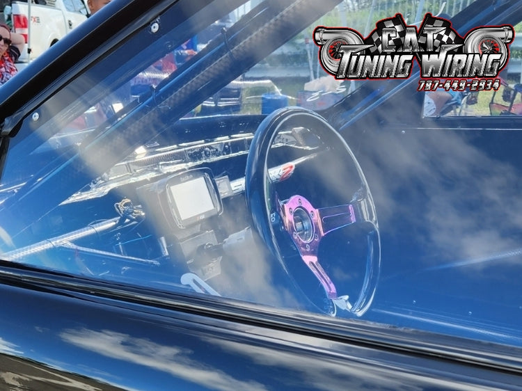 Fueltech and Nano Wideband Steering Wheel Column Mount