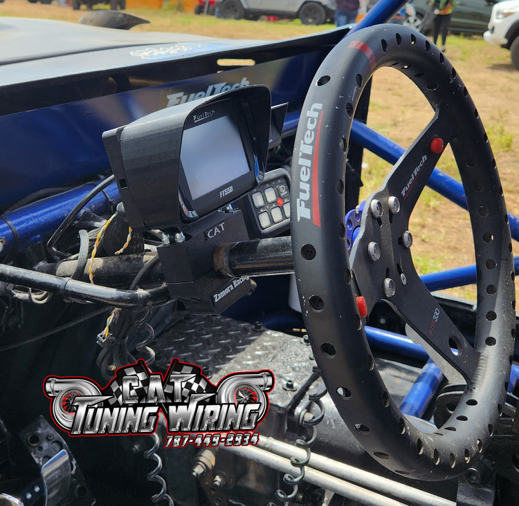 Fueltech and Nano Wideband Steering Wheel Column Mount