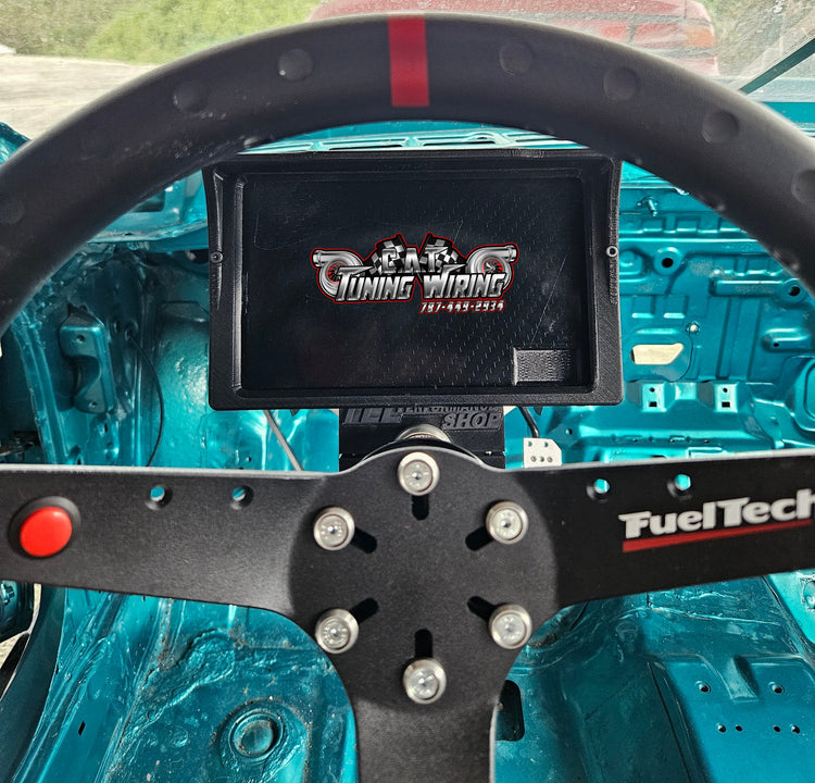 Lenovo M9 Tablet in Steering Wheel Column Mount-  Tilt adjustable