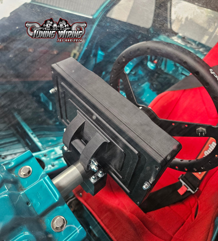 Lenovo M9 Tablet in Steering Wheel Column Mount-  Tilt adjustable