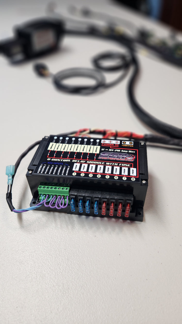 Relay Module with Fuses- 8 Outputs