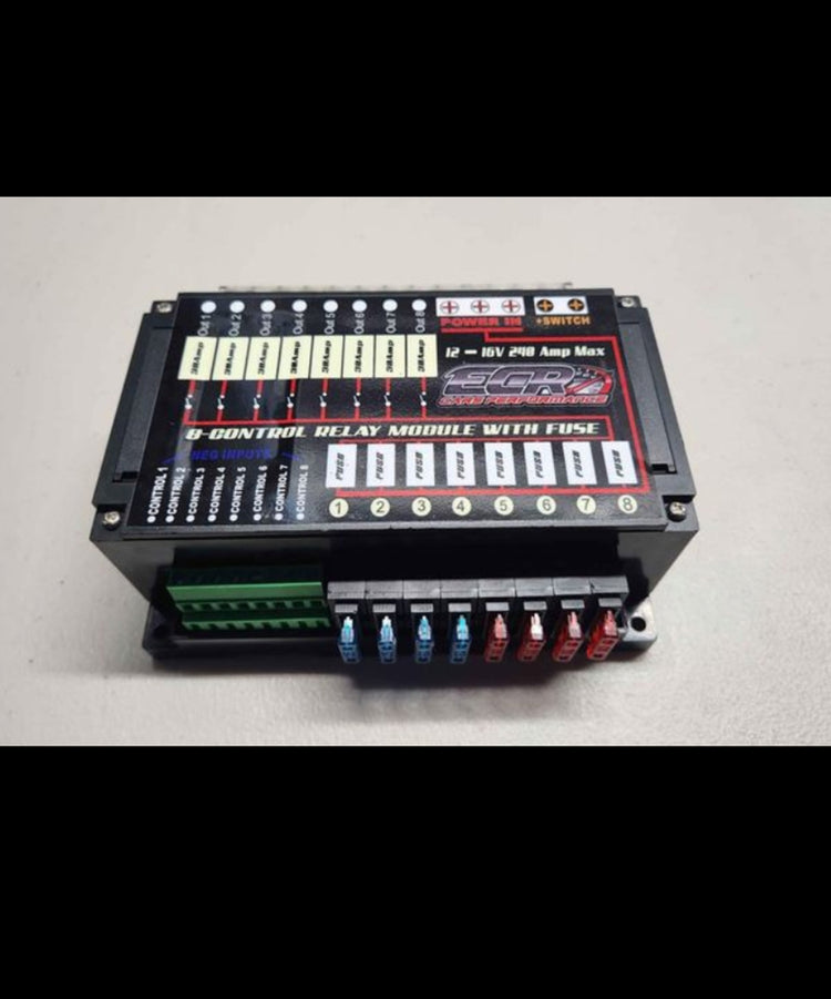 Relay Module with Fuses- 8 Outputs